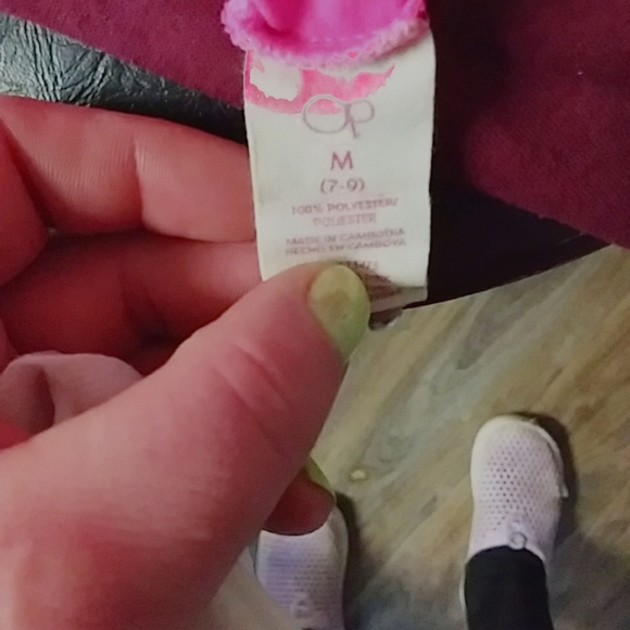 OP PINK SLEVELESS TOP - Picture 3 of 3